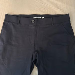 Betabrand navy blue pants